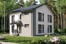 Каркасный коттедж Тимофеевский — 11x12 м, 225 м²
