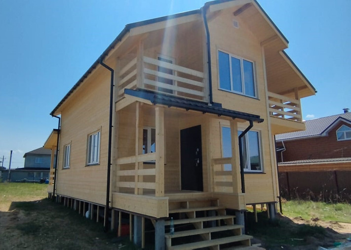Каркасный дом Рублевский в c.Алеканово, Рязанский р-н, фото 1