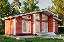 Каркасный дом Аделия — 8,2x12 м, 84 м²