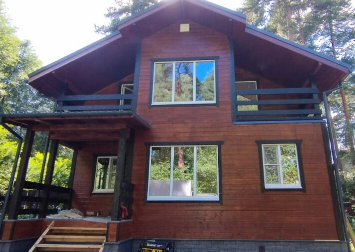 Каркасный дом Рублевский в МО, д. Алабино, фото 1