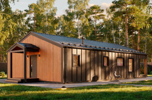 Барн-Хаус Берген — 9x15,5 м, 143 м²