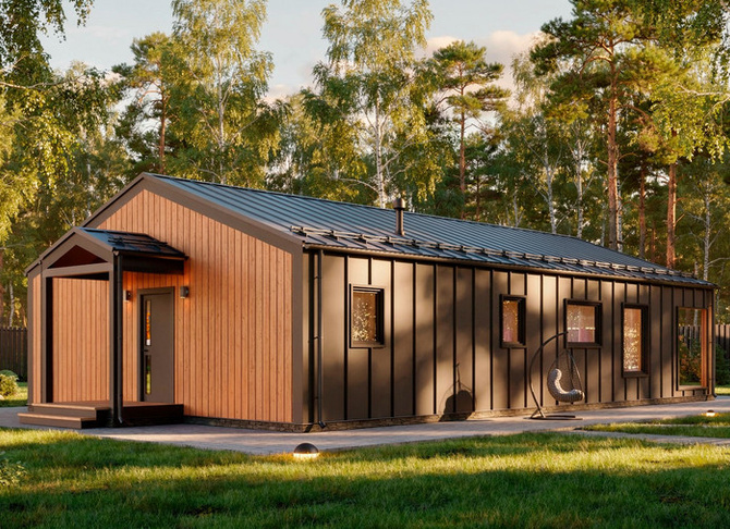 Барн-Хаус Берген — 9x15,5 м, 143 м²