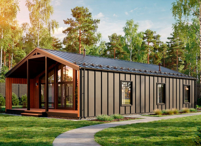 Барн-Хаус Берген — 9x15,5 м, 143 м²