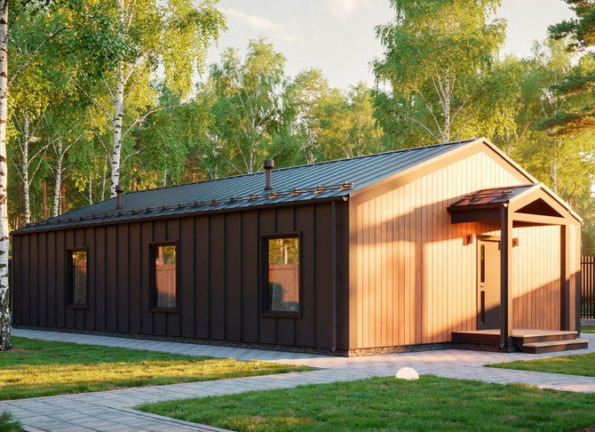 Барн-Хаус Берген — 9x15,5 м, 143 м²