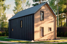 Барн-Хаус Выборг — 7,2x10,2 м, 137 м²