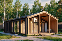 Барн-Хаус Софрино — 7x12,5 м, 90 м²