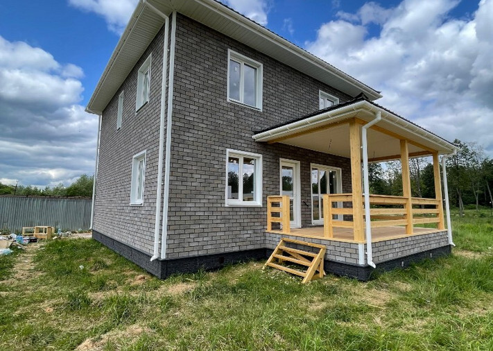 Каркасный дом «Бостон» 8,5х9 в Наро-Фоминском районе, д. Афинеево, фото 1