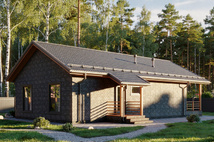 Каркасный дом Люксембург — 8x12 м, 119 м²