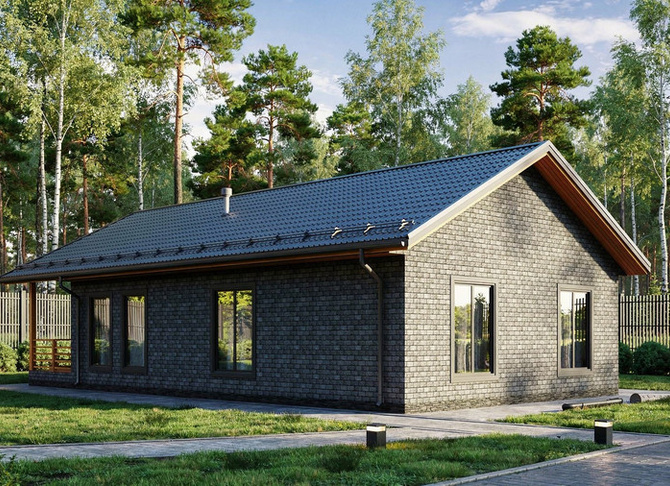 Каркасный дом Люксембург — 8x12 м, 119 м²