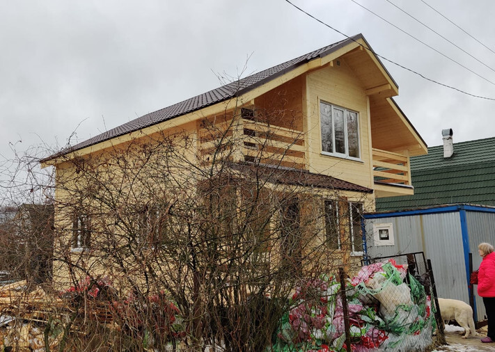 Внутренняя отделка дома 8х9,5 Рублевский в СНТ Лукошкино, фото 1
