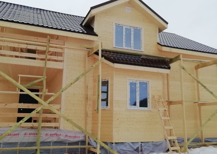 Каркасный дом 9х11 Адмирал в Ступинском р-не, КП Новое Вельяминово, фото 1