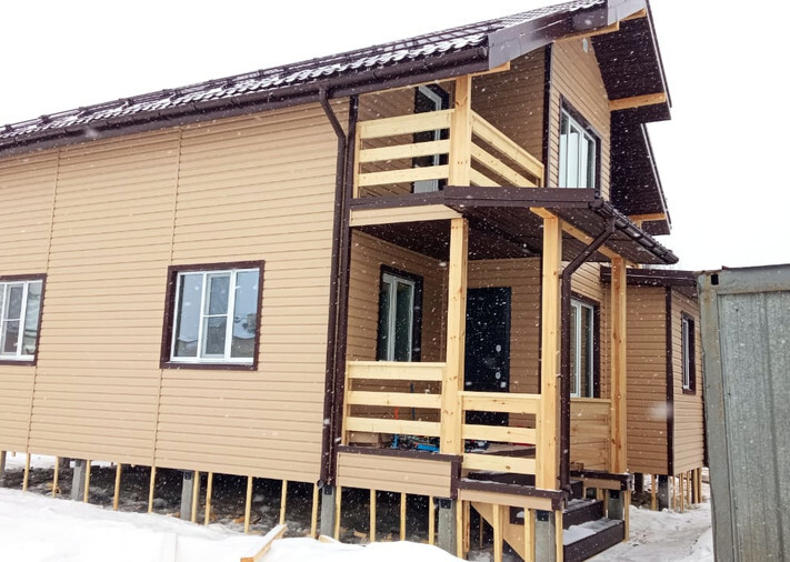 Каркасный дом 8х9,5 Рублевский в г. Балашиха, КП Купавушка, фото 1