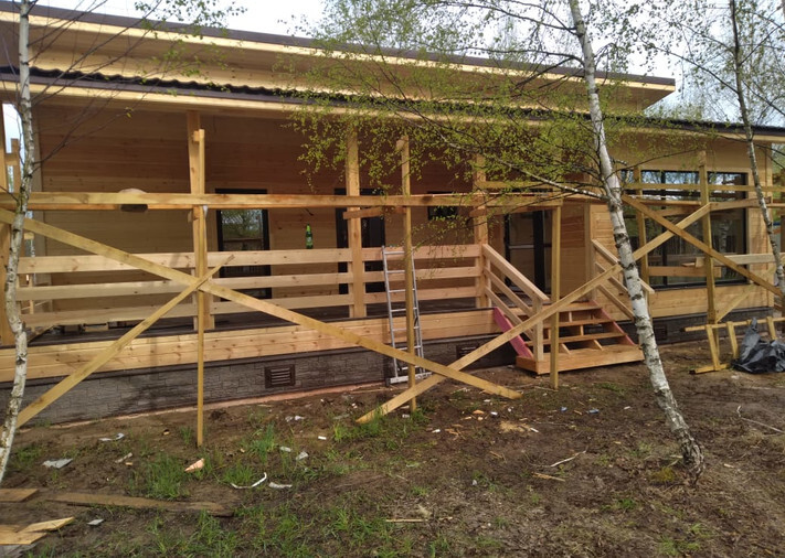 Одноэтажный дом 9х12 в Ступинском р-не, д. Прудно, фото 1