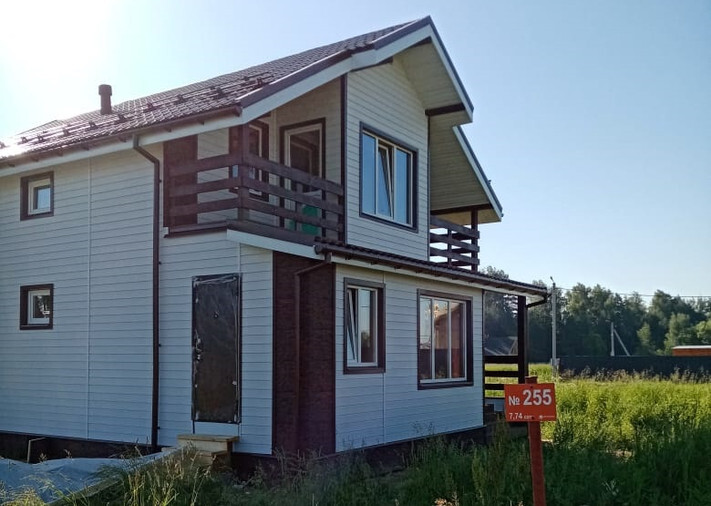 Каркасный дом 8х9,5 Рублевский в КП Романово Лайф 2, г. о. Балашиха, фото 1