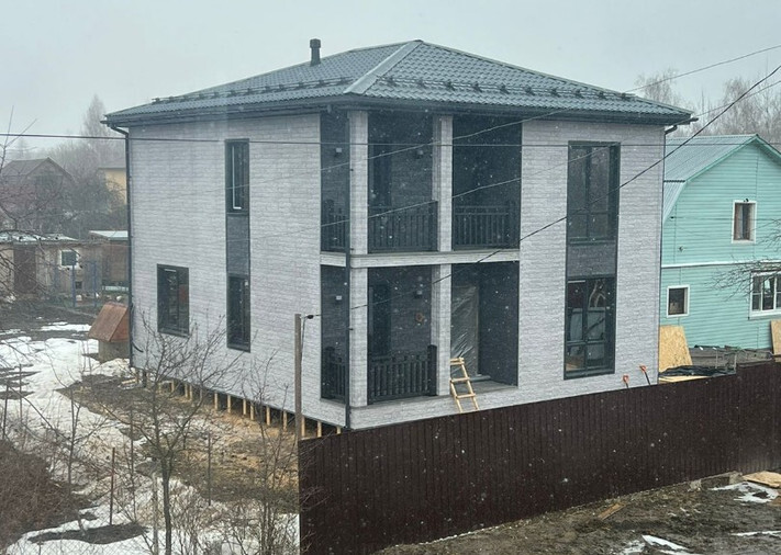 Каркасный дом по индивид. проекту в г. Ступино, СНТ «Горсад 1», фото 1