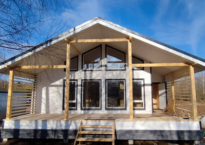 Каркасный дом Камелот 9х10,5 в с. п. Костинское, д. Морозово