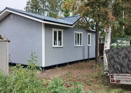 Каркасный дом Монако 8x10 в Московской области, городской округ Пушкинский, пгт Ашукино
