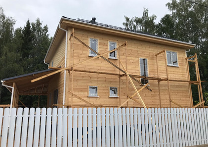 Каркасный дом под отделку 10х10 в р-не п. Икша, СНТ «Дружба-3»
