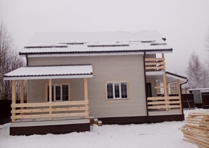 Каркасный дом 8х9,5 Рублевский в п. Новофёдоровское, КП Фаворит