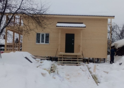 Каркасный дом 9х11 Донской 2 в г. о. Орехово-Зуево, д. Коротково