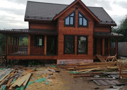 Каркасный дом 7,5х10 Александровский в г. Видное, СТ Реформа